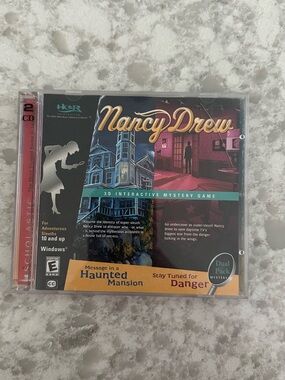 Scholastic Nancy Drew PC Game – Blue, Black, Pink, Gold